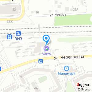 Екатеринбург черепанова 18 карта