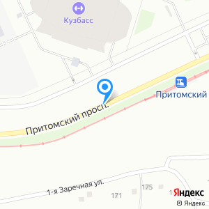 Кемерово притомский проспект карта