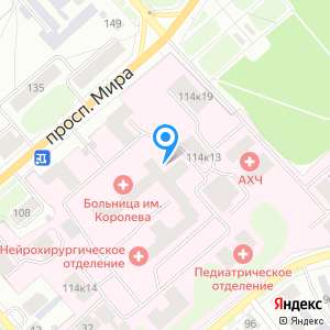 1 городская больница кострома карта