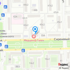 Карта москвы сиреневый бульвар