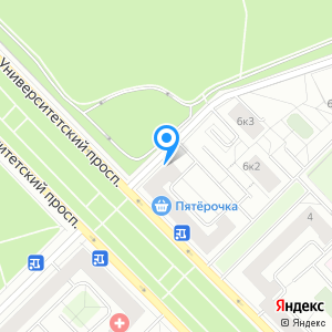 Карта москвы университетский проспект