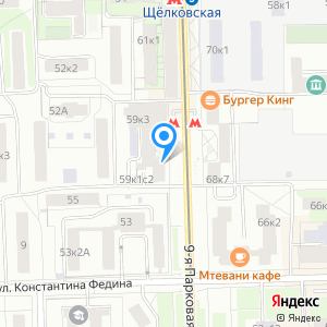 9 парковая москва карта