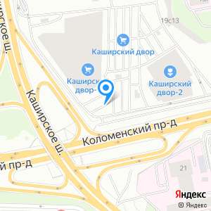 Карта москвы каширский двор