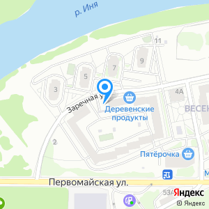 Новосибирск парковки карта