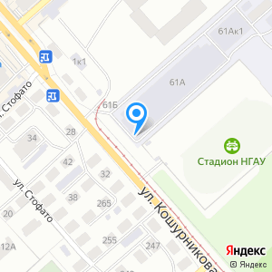 Сто новосибирск карта