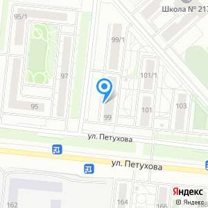 Карта новосибирск петухова