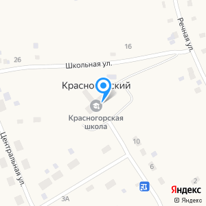 Красногорск школа 6 карта