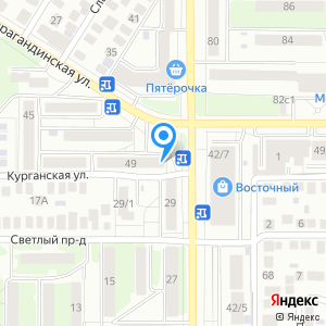 Карагандинская 49 1 оренбург карта