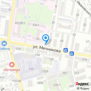 Карта ростов на дону мечникова 43 ростов