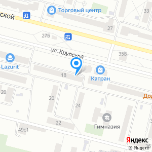 Карта братск крупской