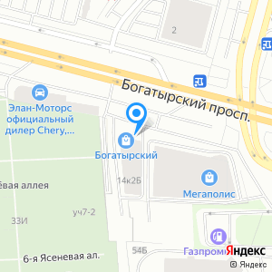 Метро богатырский проспект