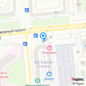 Карта спб есенина 12