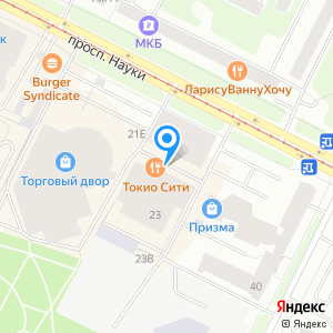 Карта пр науки в спб