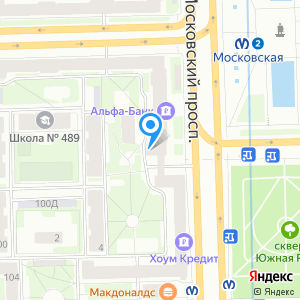 Московский 193 карта