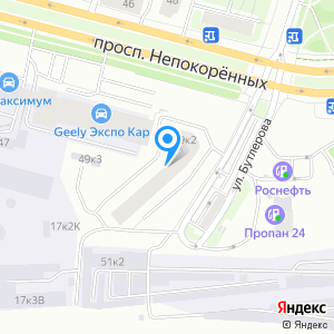 Карта спб проспект непокоренных