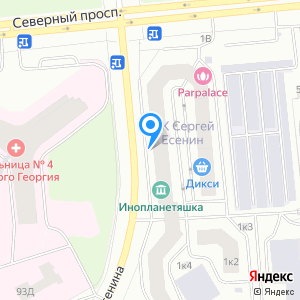 Карта спб есенина 12