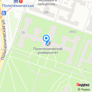 Карта политеха спб