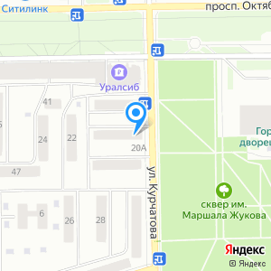 Карта обнинск курчатова 18а