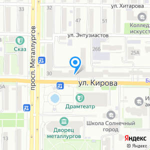 Кирова 21 на карте