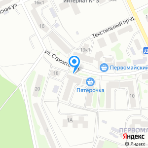 Первомайский тц карта