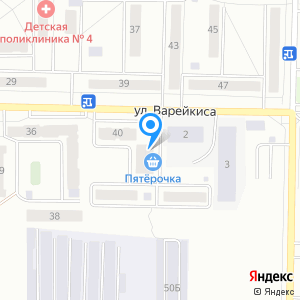 Ульяновск варейкиса карта