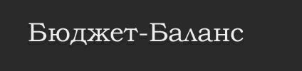 Бюджет-Баланс, ООО, торгово-сервисная компания